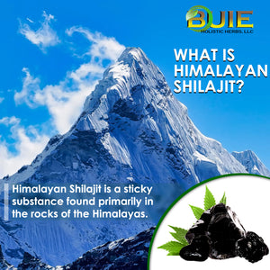 BUIE Himalayan Shilajit (Mumijo) | with Fulvic Acid Minerals | Himalayan Shilajit Resin | 7 Grams (1.76 Oz)