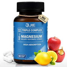 Load image into Gallery viewer, BUIE Triple Complex Magnesium(Malate + Glycinate + Citrate) | 90 Veggie Capsules
