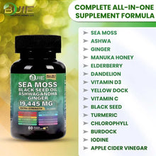 Load image into Gallery viewer, BUIE Sea Moss Ginger Capsules | 60 Capsules