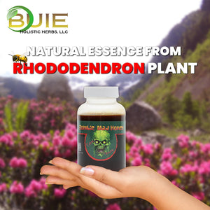 BUIE Zombie Mad Honey Nepal | Higher Concentration Himalayan Cliff Honey | 1 Teaspoon/day | 7.05 oz (200g)