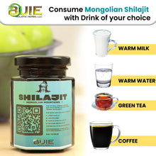 Load image into Gallery viewer, Buie Authentic Mongolian Shilajit | from Altai Mountains | Pure Shilajit Resin | Natural Source of Fulvic Humic Blend | Ayurvedic Rasayana Rejuvenation Herbal Supplement | 100 GMS (3.5 Fl oz)