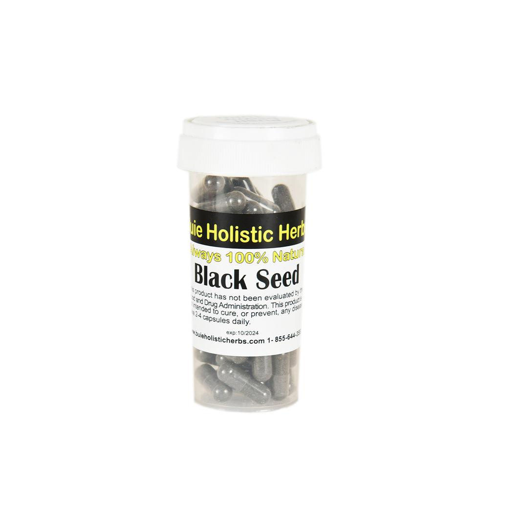BUIE Black Seed Capsules | Vegan | Source of Omega 3 6 9 | Anti