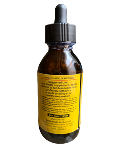 BUIE Black Seed Oil | Black Cumin Seed Oil | Un-Refined, Cold Pressed Extra Virgin Oil | with 4.5% to 6% Thymoquinone & Omega 3 6 9 | 4 Fl. Oz.