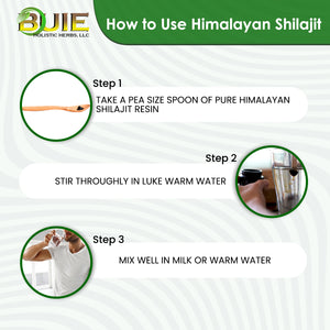 BUIE Himalayan Shilajit (Mumijo) | with Fulvic Acid Minerals | Himalayan Shilajit Resin | 7 Grams (1.76 Oz)