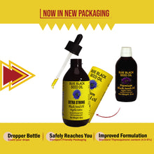 Load image into Gallery viewer, BUIE Black Seed Oil | Black Cumin Seed Oil | Un-Refined, Cold Pressed Extra Virgin Oil | with 4.5% to 6% Thymoquinone &amp; Omega 3 6 9 | 16 FL Oz. (Pack of 2 each 8oz)